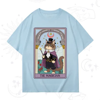 Purplehecate The Magician Cat Tarot T-Shirt