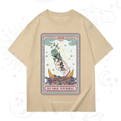Purplehecate The Go Sage Yourself Tarot T-Shirt