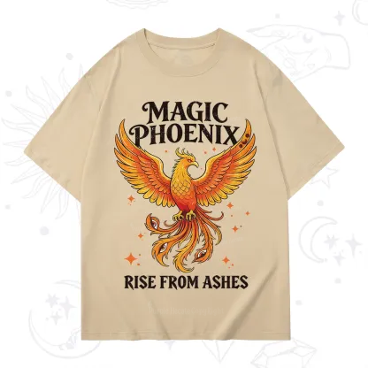 Purplehecate Magic Phoenix Rise From Ashes T-Shirt