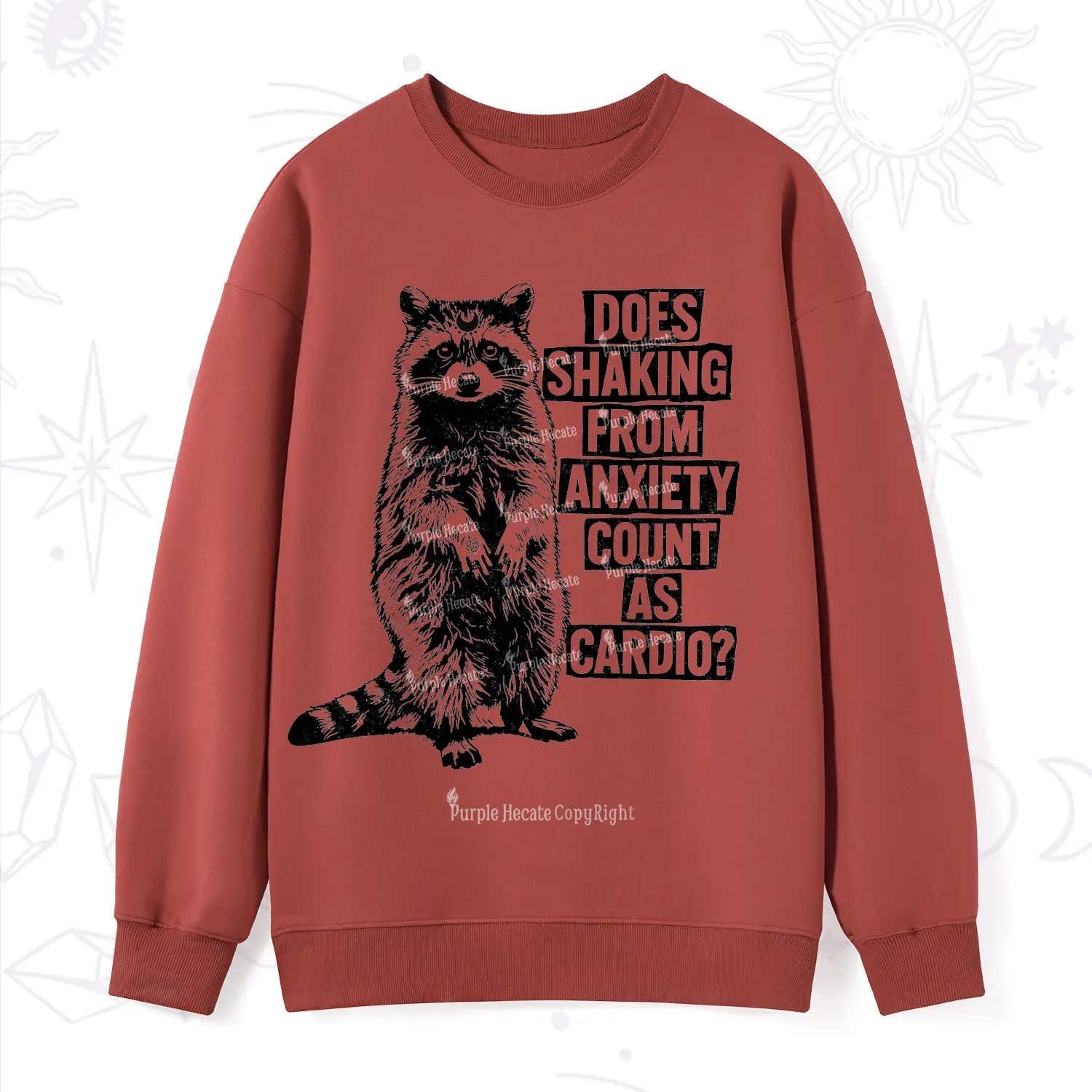 Purplehecate Does Shaking From Anxiety Count As Cardio Sweatshirt