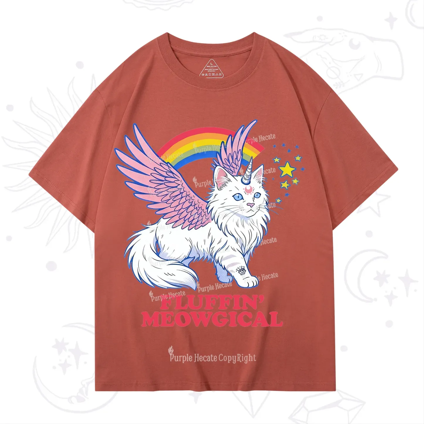 Purplehecate Fluffin Meowgical T-Shirt