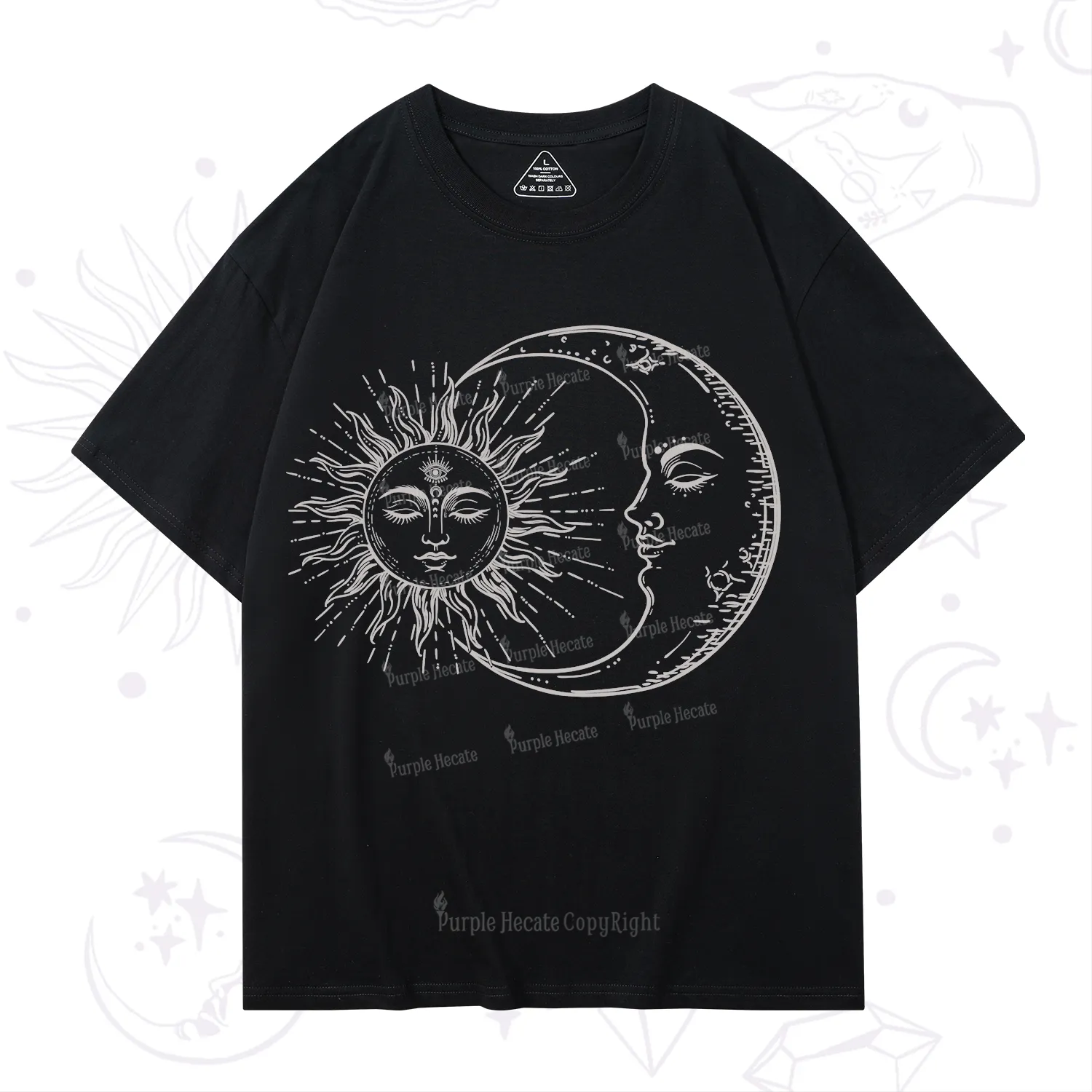 Purplehecate The Moon And The Sun T-Shirt