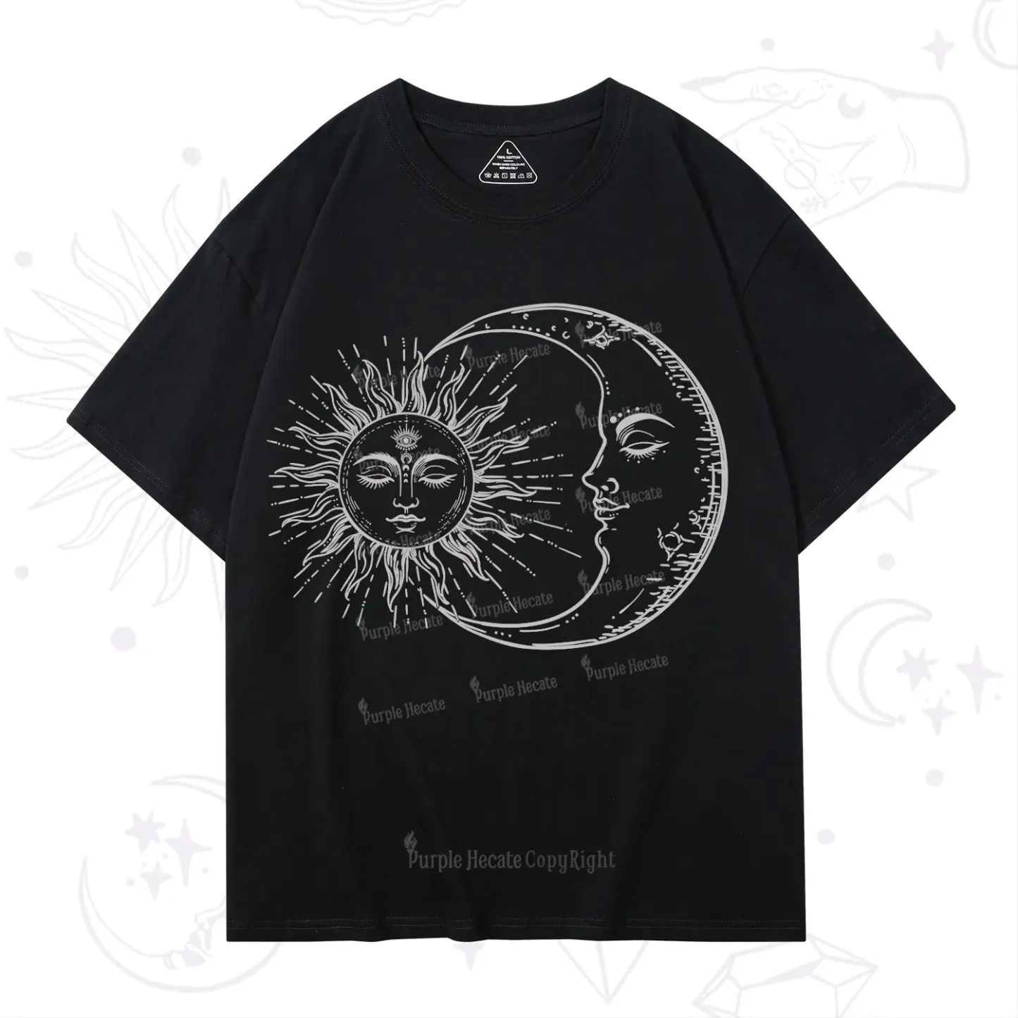 Purplehecate The Moon And The Sun T-Shirt