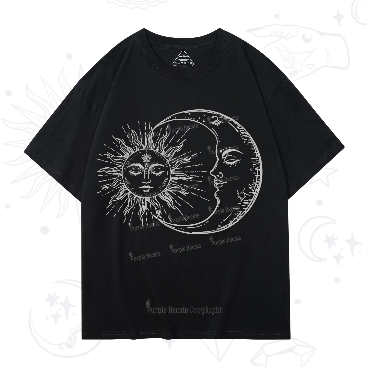 Purplehecate The Moon And The Sun T-Shirt