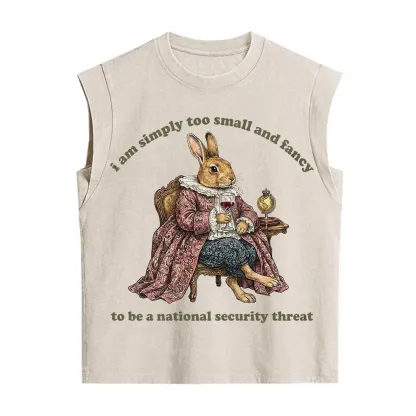 Purplehecate Too Small and Fancy Vintage Washed Tank