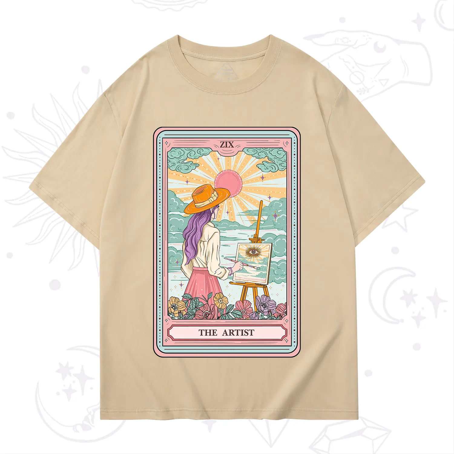 Purplehecate The Artist Tarot T-Shirt