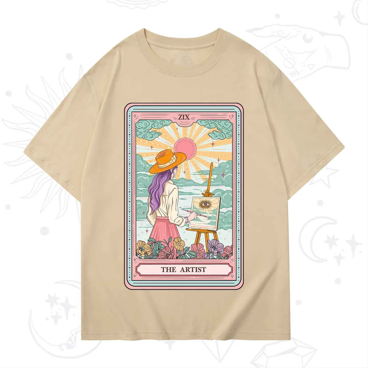 Purplehecate The Artist Tarot T-Shirt