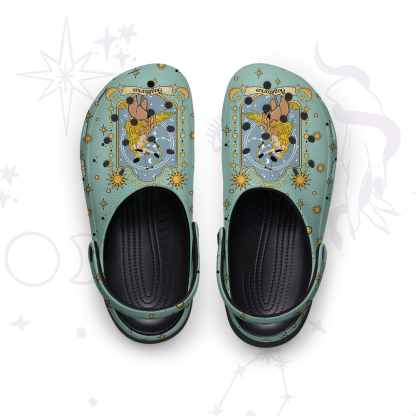 Purplehecate Sagittarius Zodiac Rubber Clogs