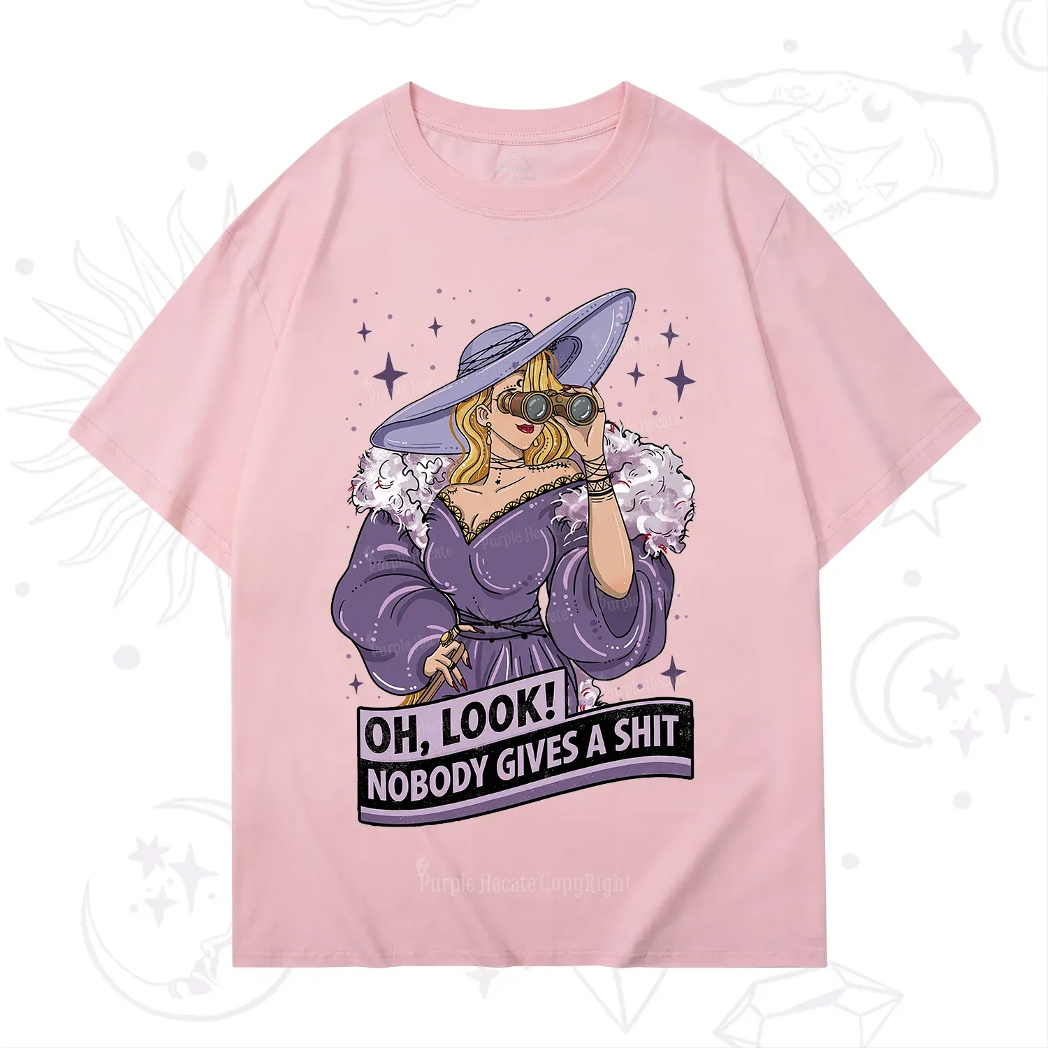 Purplehecate Oh Look Nobody Gives a Shit T-Shirt