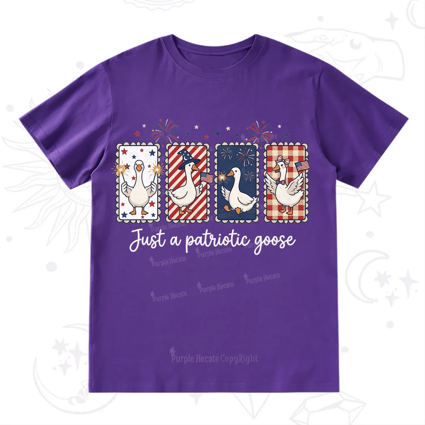 Purplehecate Just A Patriotic Goose T-Shirt