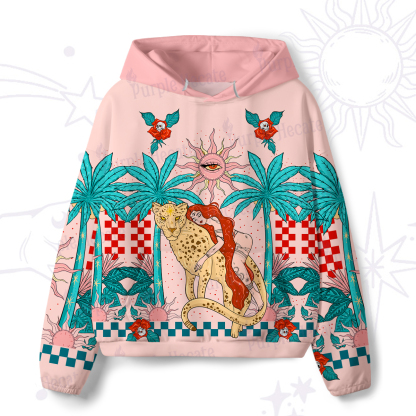 Purplehecate In My Delulu Era All-Over Print Hoodie