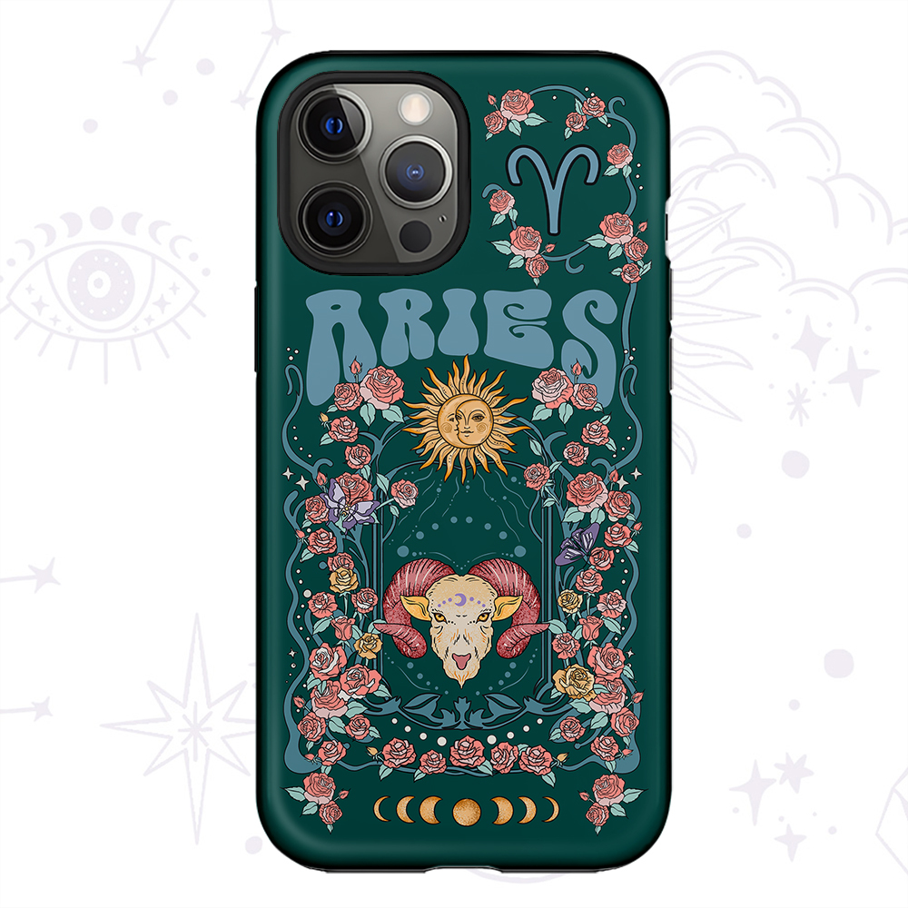 Purplehecate Aries Spirit Zodiac Phone Case