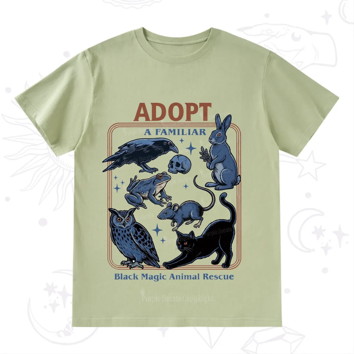 Purplehecate Adopt a Familiar T-Shirt