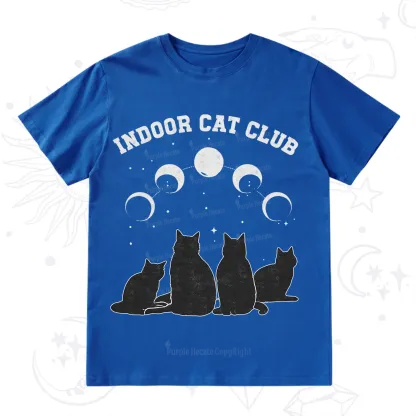 Purplehecate Indoor Cat Club T-Shirt
