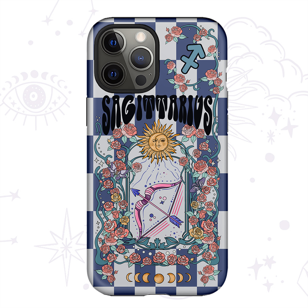 Purplehecate Sagittarius Spirit Zodiac Collage Phone Case
