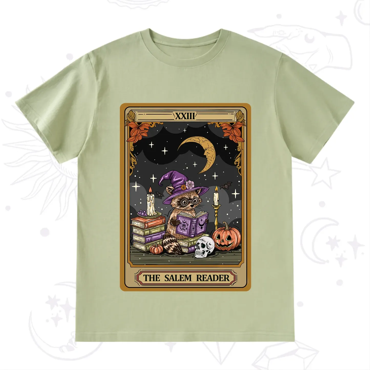 Purplehecate The Salem Reader Tarot T-Shirt