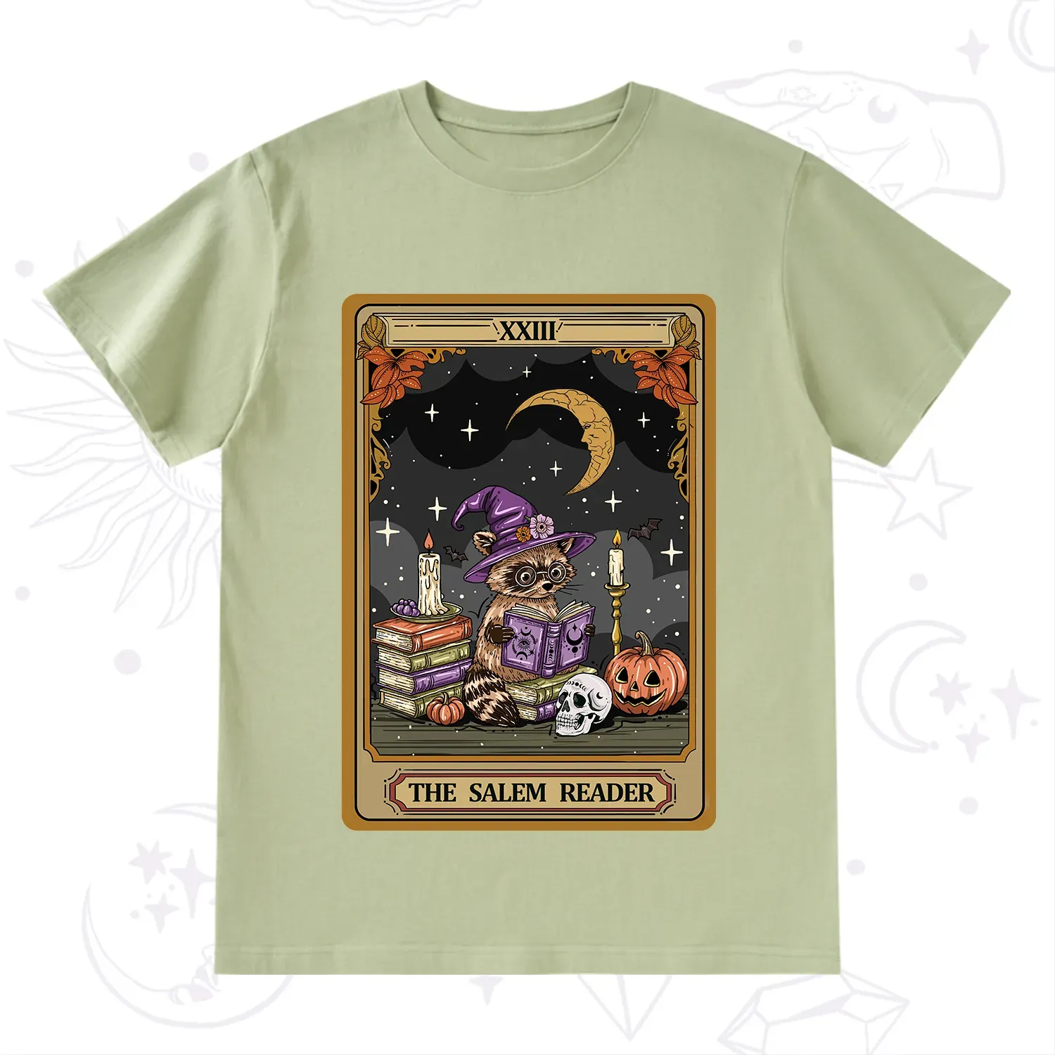 Purplehecate The Salem Reader Tarot T-Shirt