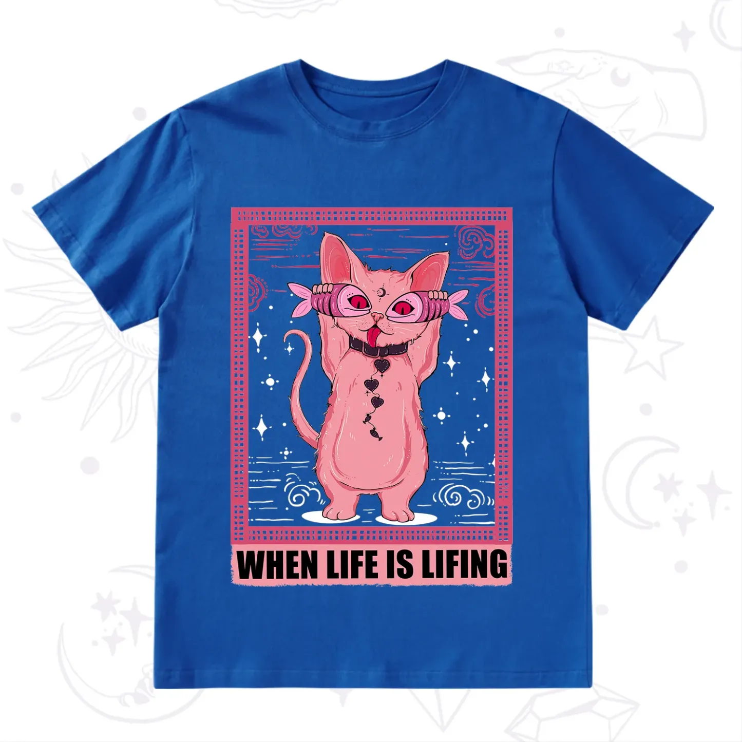 Purplehecate When Life Is Lifting T-Shirt