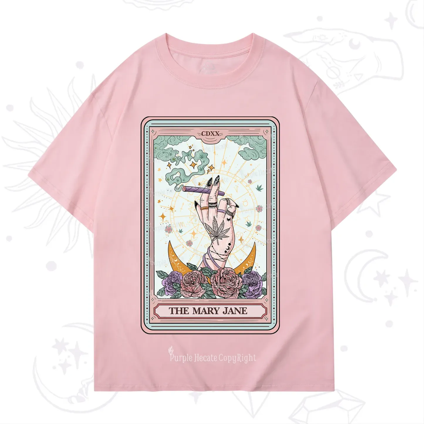 Purplehecate The Mary Jane Tarot T-Shirt