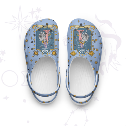 Purplehecate Taurus Zodiac Rubber Clogs