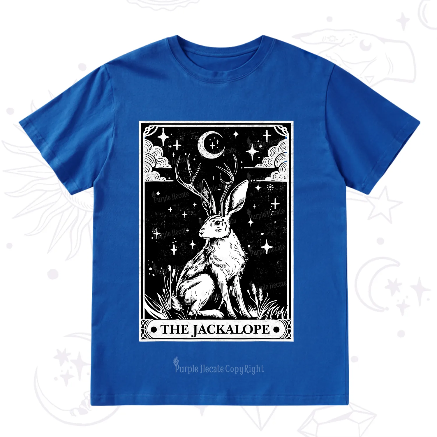 Purplehecate The Jackalope Tarot T-Shirt