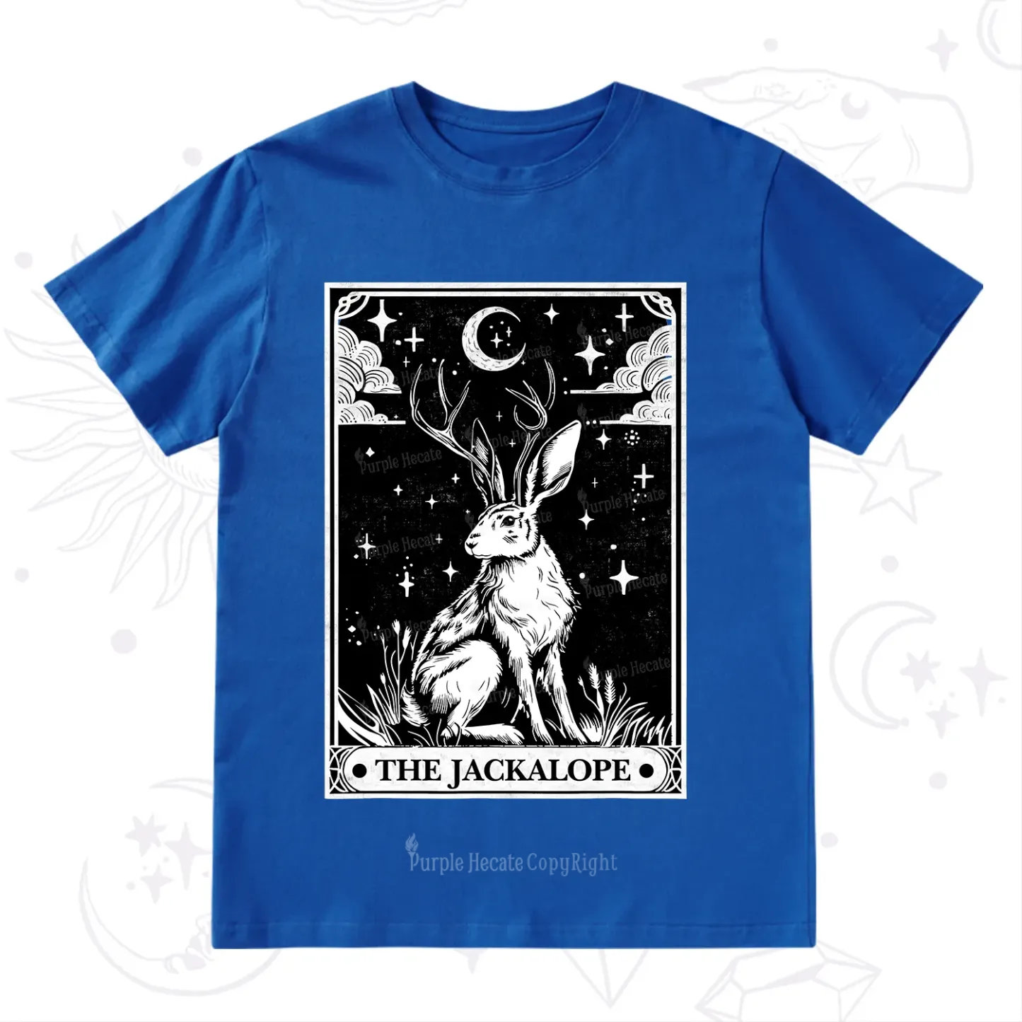 Purplehecate The Jackalope Tarot T-Shirt