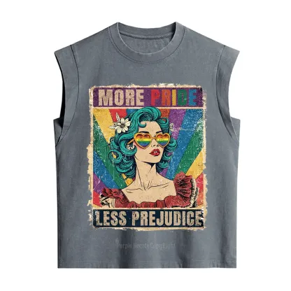 Purplehecate More Pride Less Prejudice Vintage Washed Tank