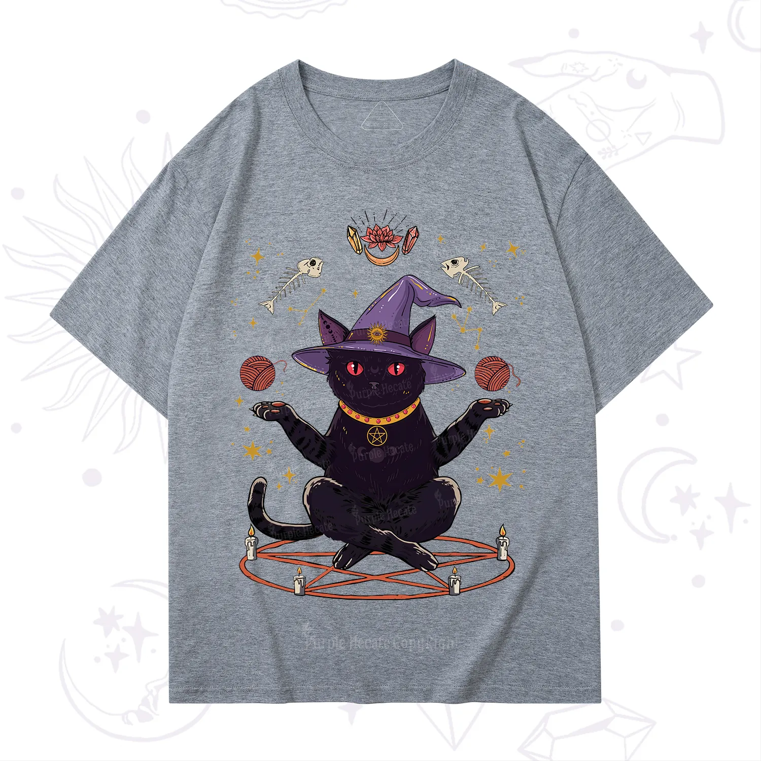 Purplehecate Meowitch Rituals T-Shirt