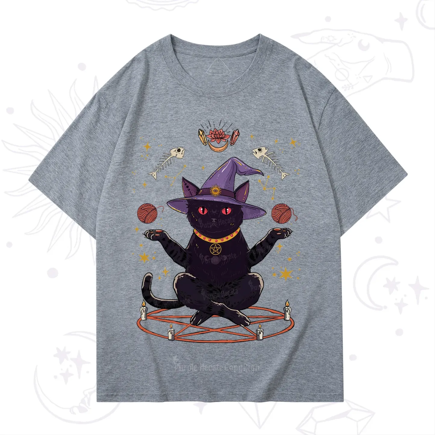 Purplehecate Meowitch Rituals T-Shirt