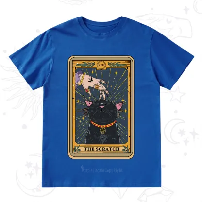 Purplehecate The Scratch Cat Tarot T-Shirt