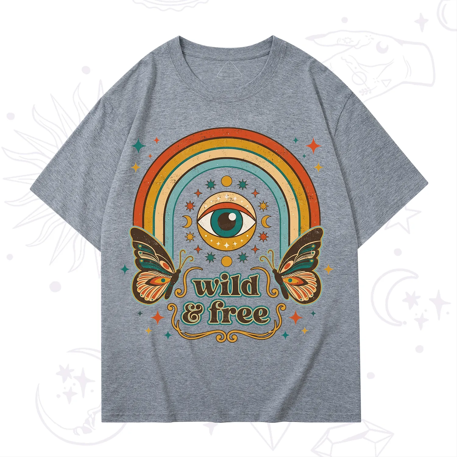 Purplehecate Wild And Free T-Shirt