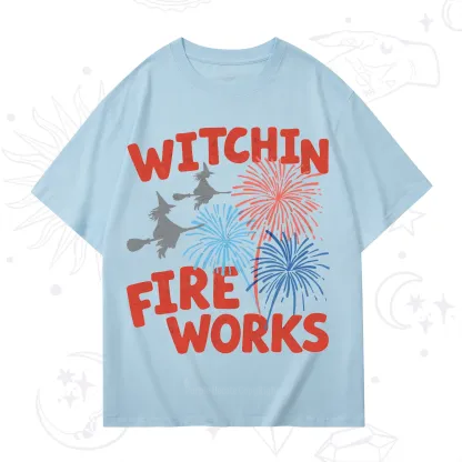 Purplehecate Witchin' Fireworks 4th of July T-Shirt
