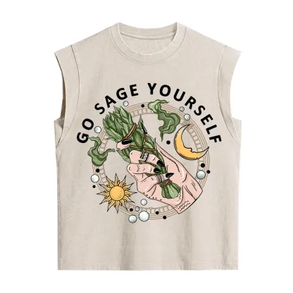 Purplehecate Go Sage Yourself Vintage Washed Tank