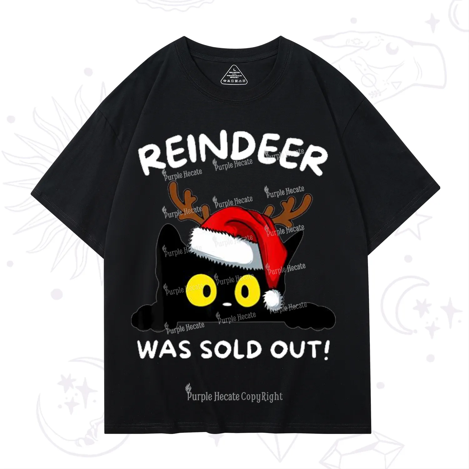 Purplehecate Reindeer Was Sold Out Christmas T-Shirt