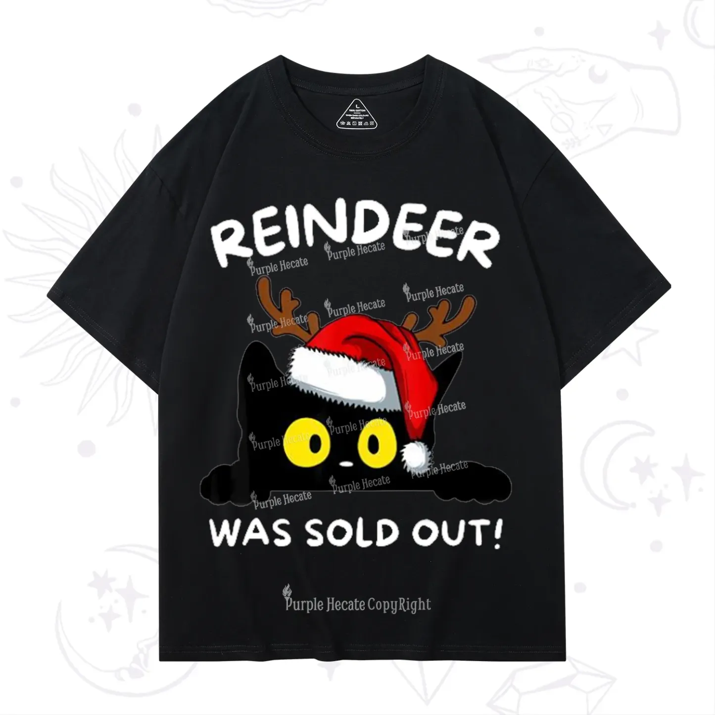 Purplehecate Reindeer Was Sold Out Christmas T-Shirt
