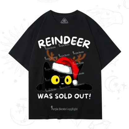 Purplehecate Reindeer Was Sold Out Christmas T-Shirt