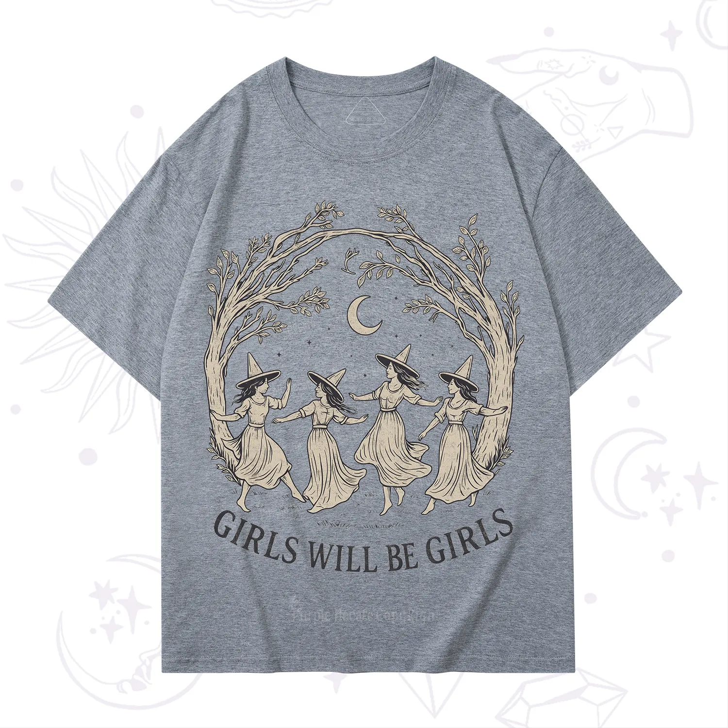 Purplehecate Girls Will Be Girls Witch T-Shirt