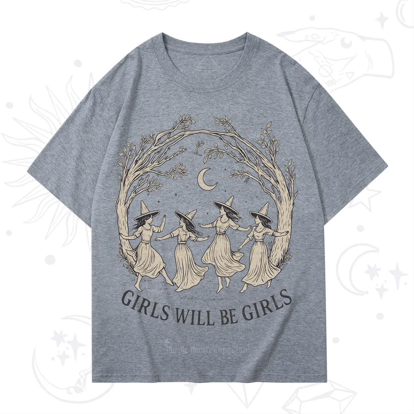 Purplehecate Girls Will Be Girls Witch T-Shirt