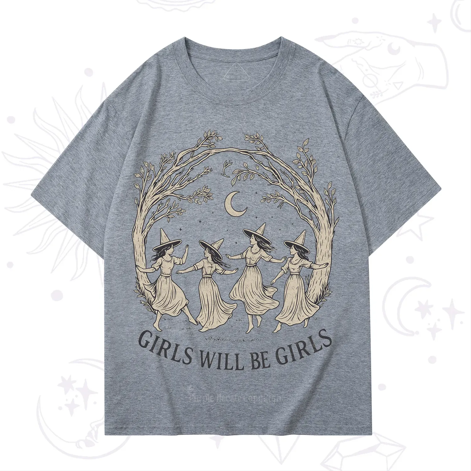 Purplehecate Girls Will Be Girls Witch T-Shirt