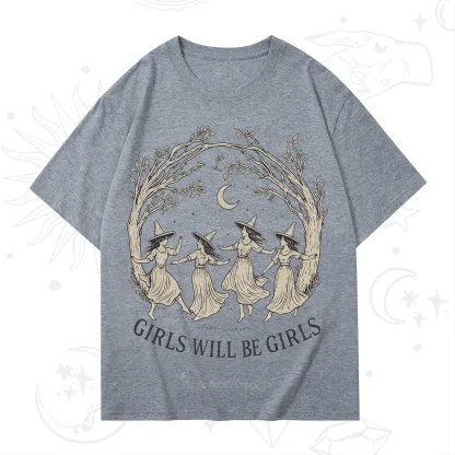 Purplehecate Girls Will Be Girls Witch T-Shirt