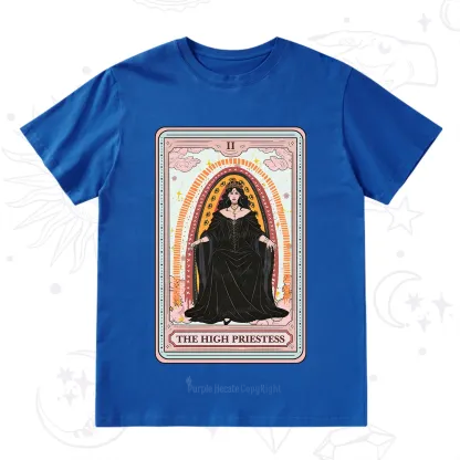Purplehecate The High Priestess Tarot T-Shirt