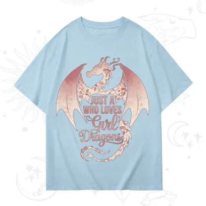 Purplehecate Just A Girl Who Loves Dragons T-Shirt