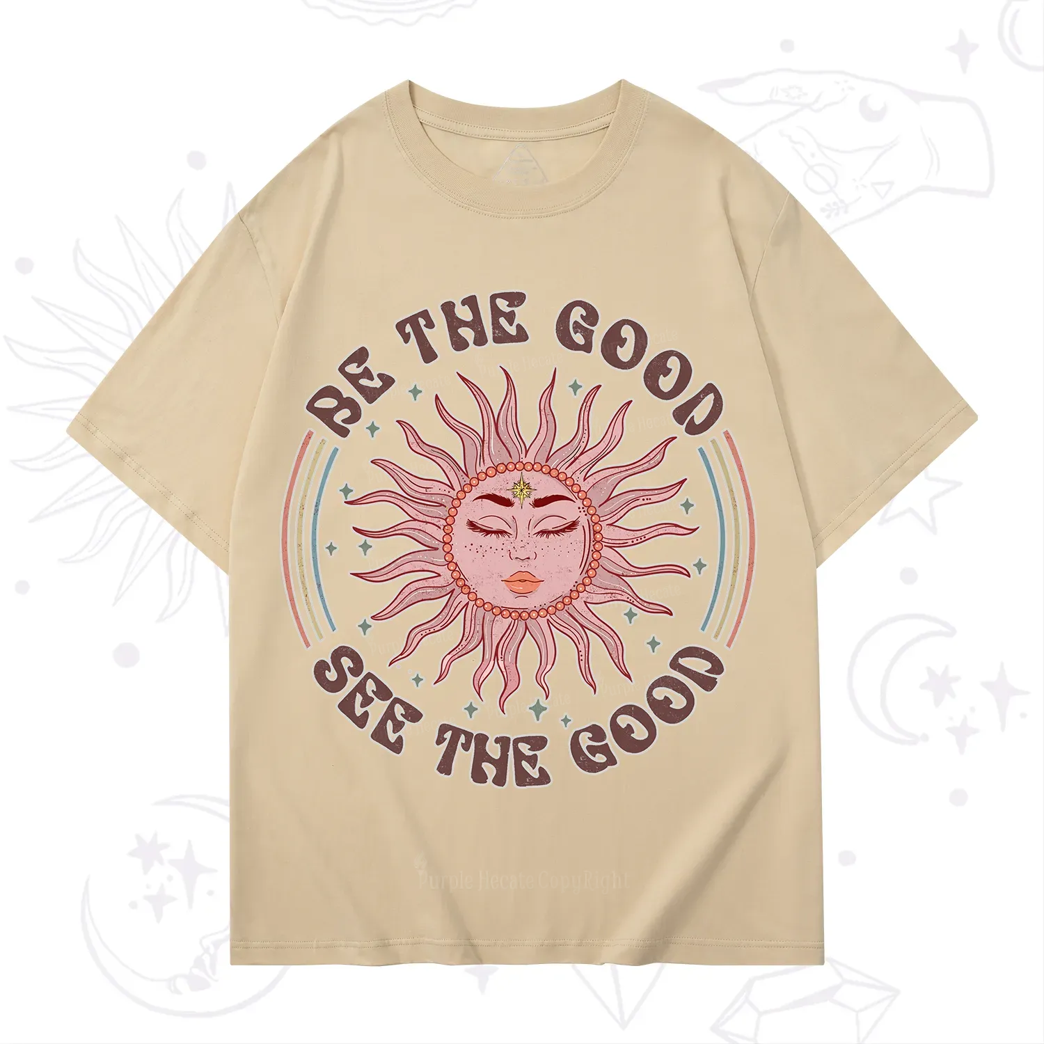 Purplehecate Be the Good See the Good T-Shirt