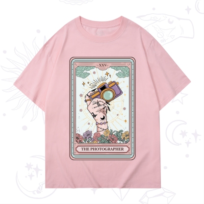Purplehecate The Photographer Tarot Card T-Shirt