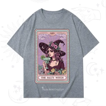 Purplehecate The Salty Witch Tarot T-Shirt