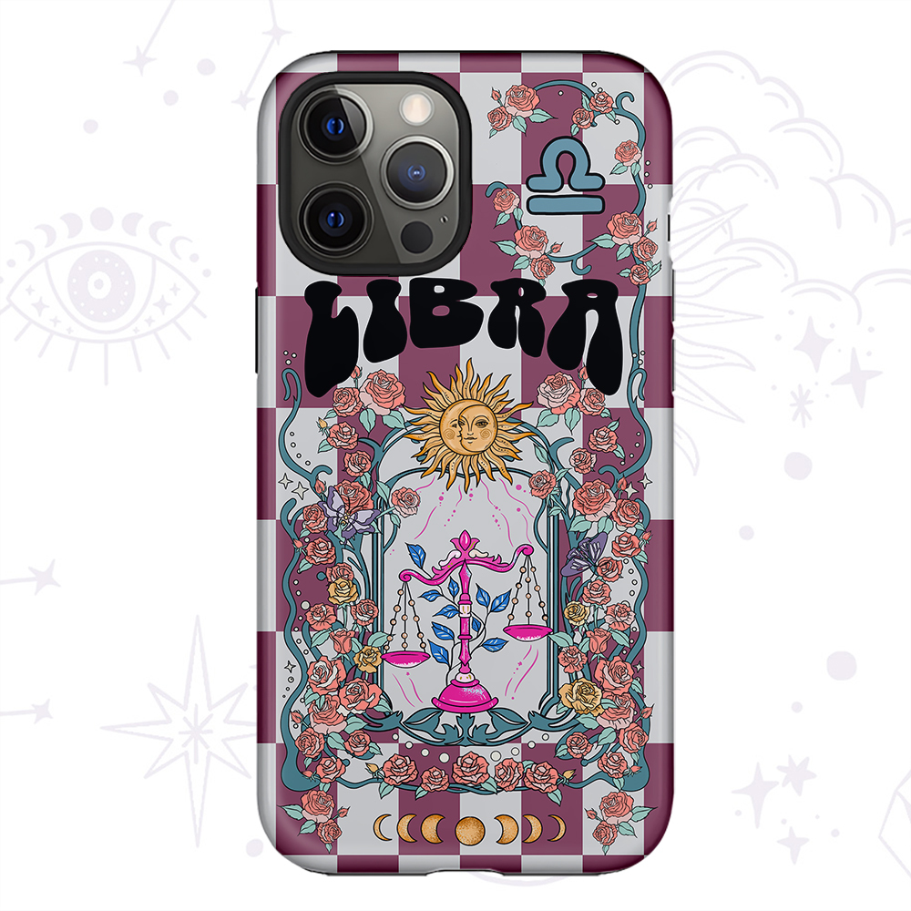 Purplehecate Libra Spirit Zodiac Collage Phone Case