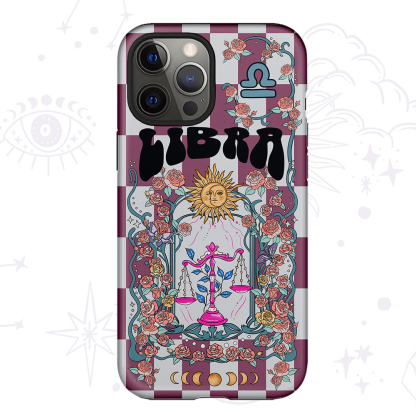 Purplehecate Libra Spirit Zodiac Collage Phone Case