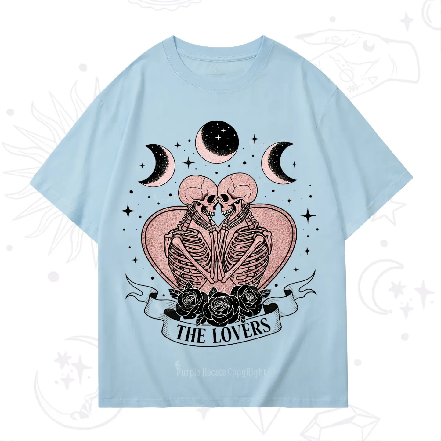 Purplehecate The Lovers of Skeletons T-Shirt