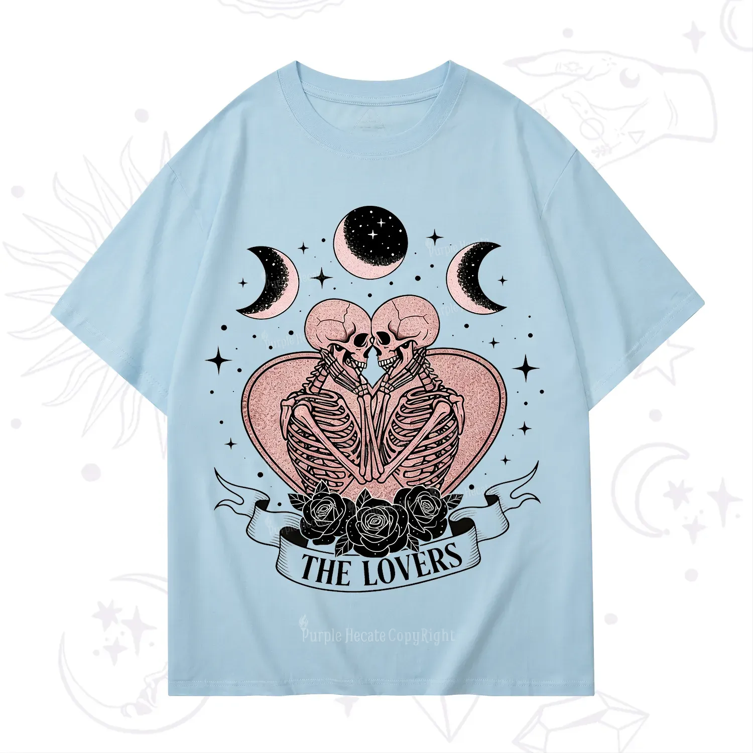 Purplehecate The Lovers of Skeletons T-Shirt