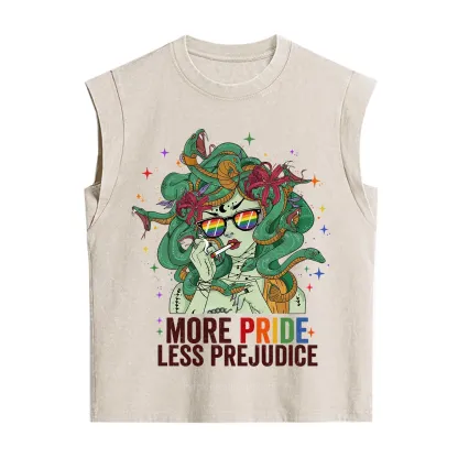 Purplehecate More Pride Less Prejudice Medusa Vintage Washed Tank